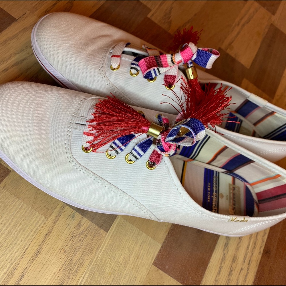 Keds x Kate Spade New York sneakers w/tassel laces - Picture 4 of 7